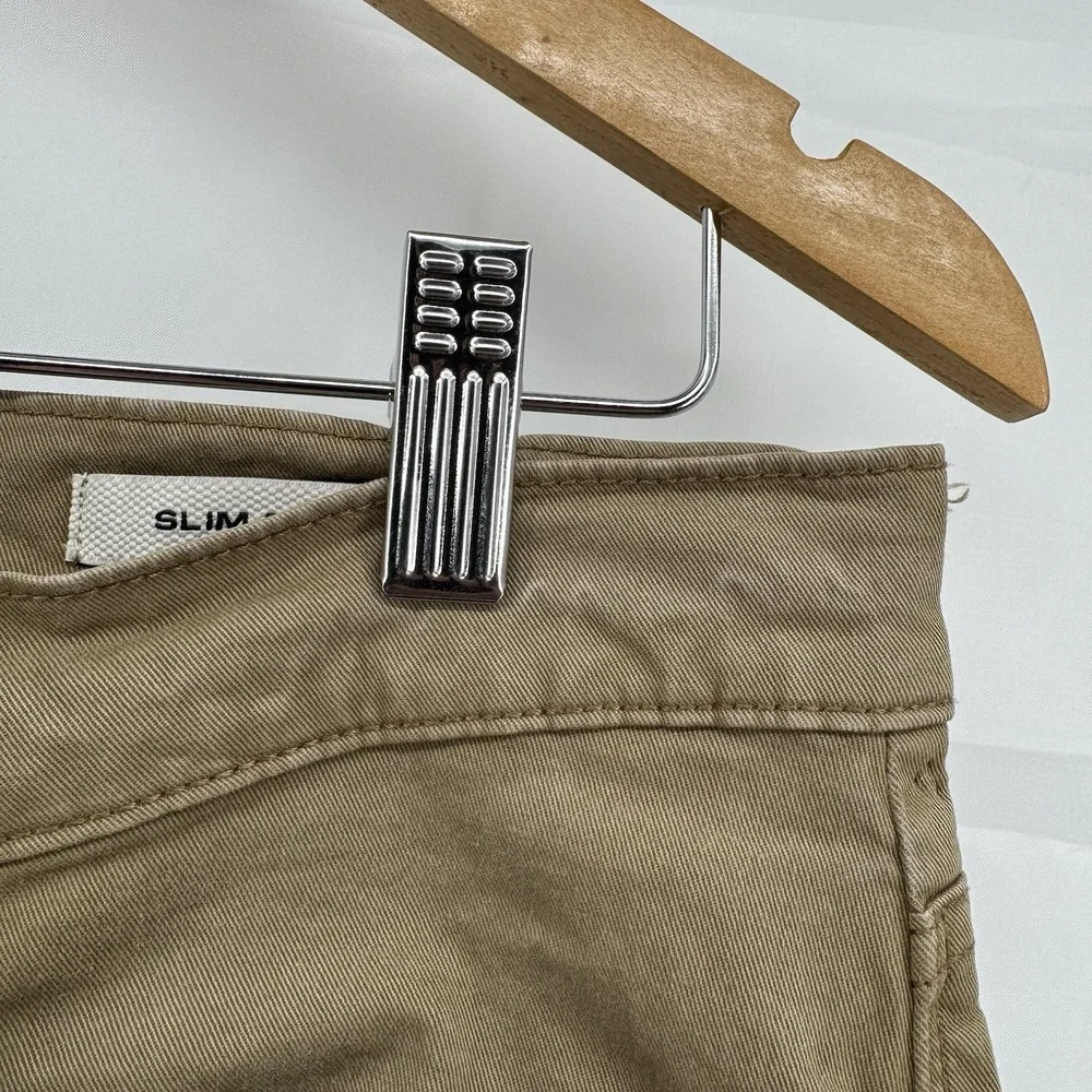 2‎ Pack Flint Tinder Chino Pants Mens Sz 34x30 Slim Fit Beige And Gray Huckberry